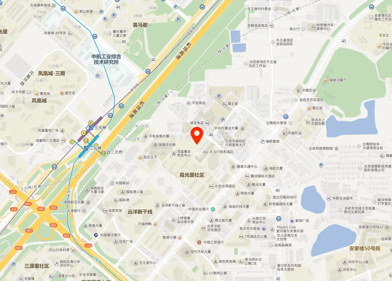 北京华瑞大厦地图位置